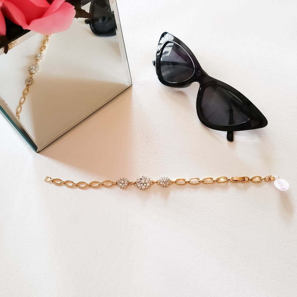 Fashion jewelry 18k gold plated bracelet - Picture 2 of 4